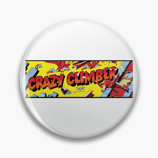 Item preview, Retro Crazy Climber Vintage Arcade Style Marquee Design designed and sold by TheRainFamily.