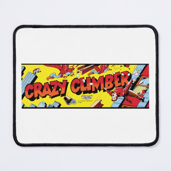 Item preview, Retro Crazy Climber Vintage Arcade Style Marquee Design designed and sold by TheRainFamily.