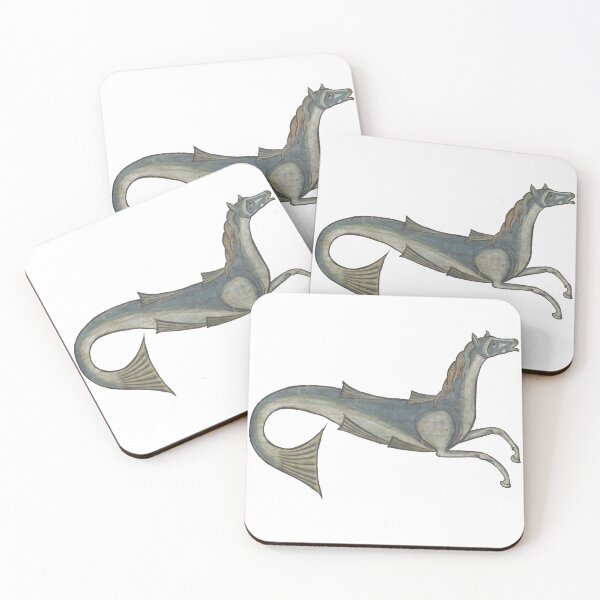 Item preview, Medieval hippocampus - seahorse designed and sold by IllmadeErrant.