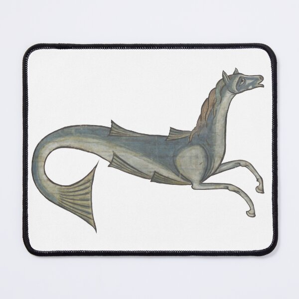 Item preview, Medieval hippocampus - seahorse designed and sold by IllmadeErrant.