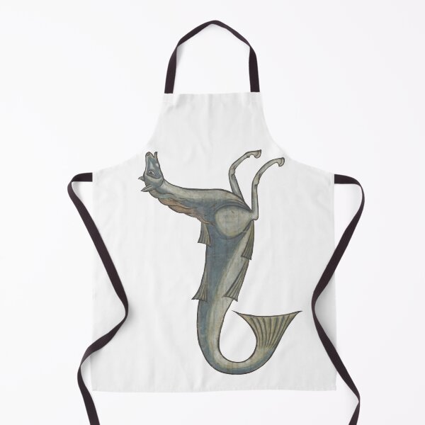 Item preview, Medieval hippocampus - seahorse designed and sold by IllmadeErrant.
