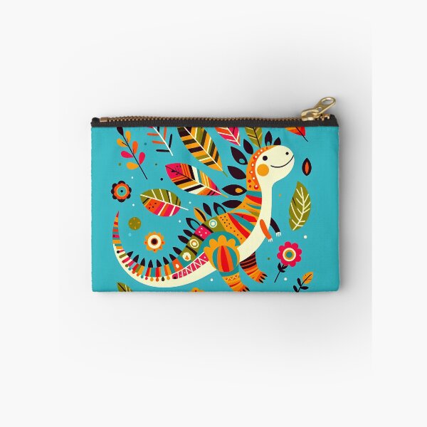Item preview, Cute Stegosaurus Dinosaur Art - Scandinavian Folk Art by heidiannemorris © designed and sold by FOLK ART FUSION by heidiannemorris.