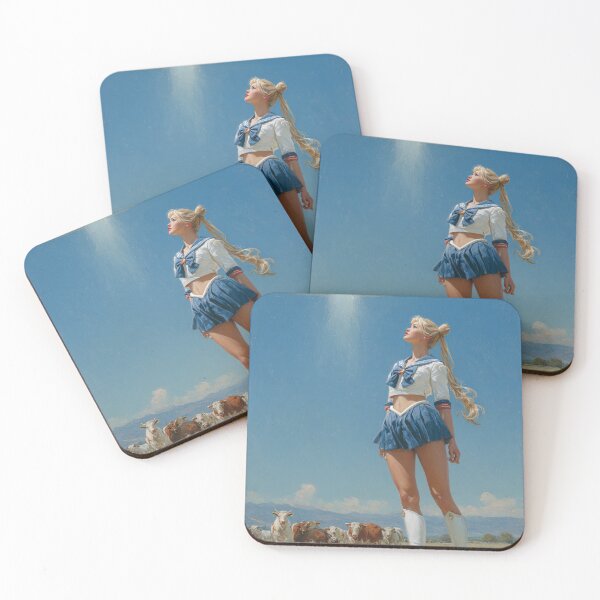 Item preview, Sailor Moon and the UFO Encounter in the Field designed and sold by pastel.moonwave.