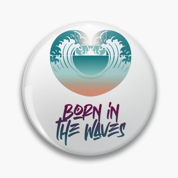 Item preview, BORN IN THE WAVES designed and sold by FRA.FRA Grafica.