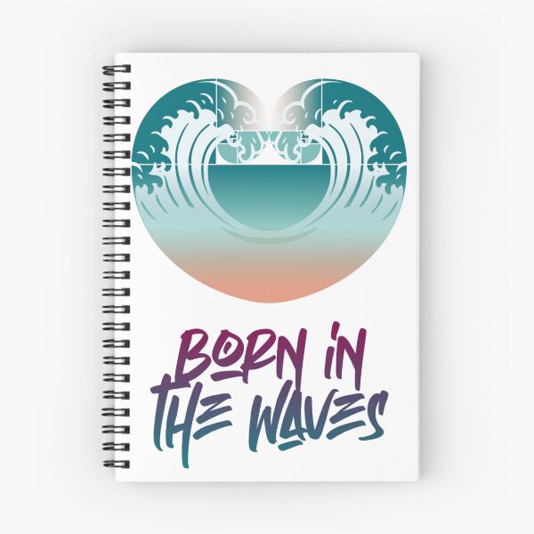 Item preview, BORN IN THE WAVES designed and sold by FRA.FRA Grafica.