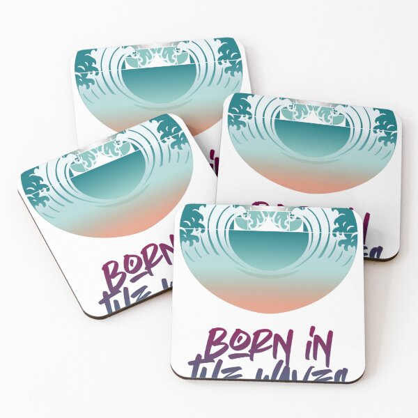 Item preview, BORN IN THE WAVES designed and sold by FRA.FRA Grafica.