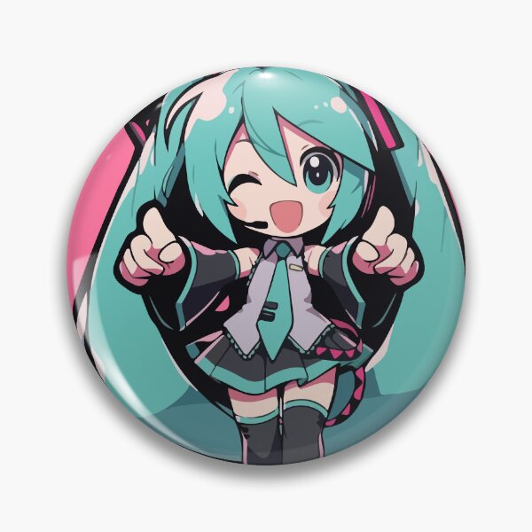 Item preview, Kawaii Miku Hatsune Chibi designed and sold by BrownHorse90s.