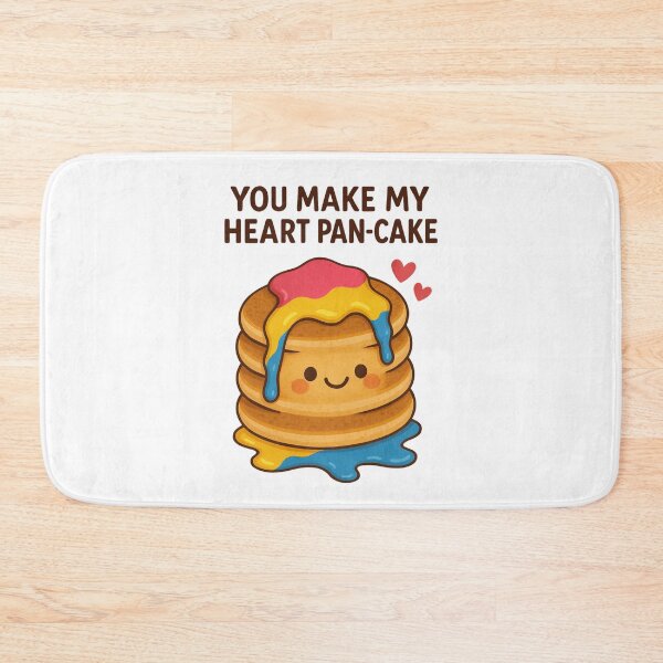 Item preview, You make my heart Pan-cake designed and sold by Felt & Spoken.