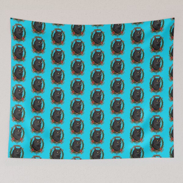Item preview, Vibrant Neotraditional Black Cat – Ornate Animal Tattoo Design designed and sold by  Ojo de Lilith.