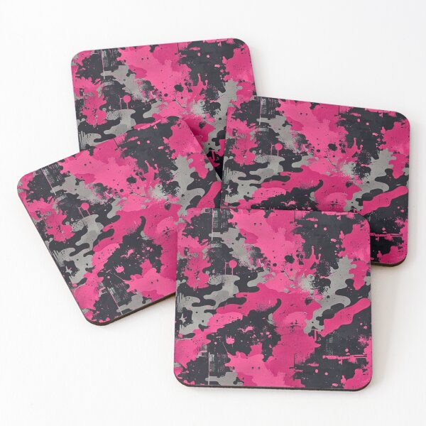 Item preview, Y2K Camo Urban Distressed Grunge Static Pattern designed and sold by CamouflageLab.