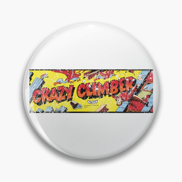 Item preview, Retro Crazy Climber Vintage Arcade Style Marquee Design Destressed designed and sold by TheRainFamily.