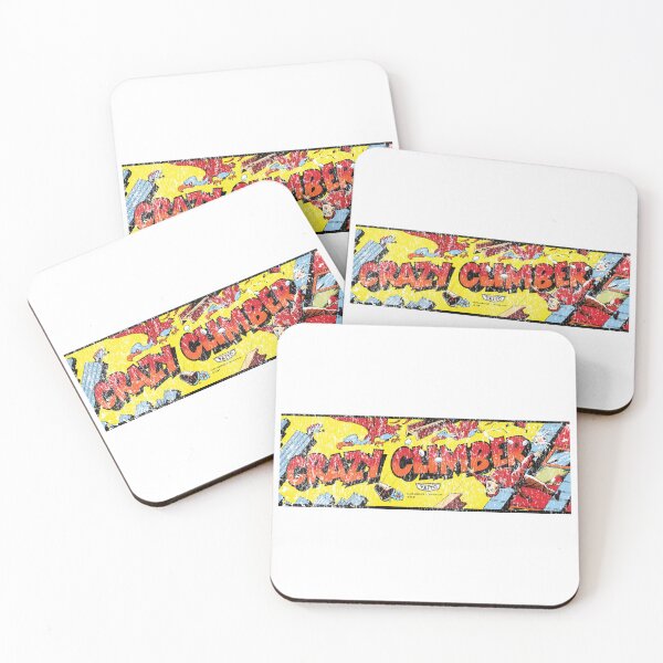 Item preview, Retro Crazy Climber Vintage Arcade Style Marquee Design Destressed designed and sold by TheRainFamily.