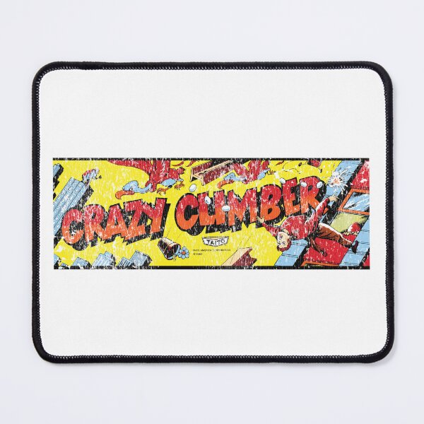 Item preview, Retro Crazy Climber Vintage Arcade Style Marquee Design Destressed designed and sold by TheRainFamily.