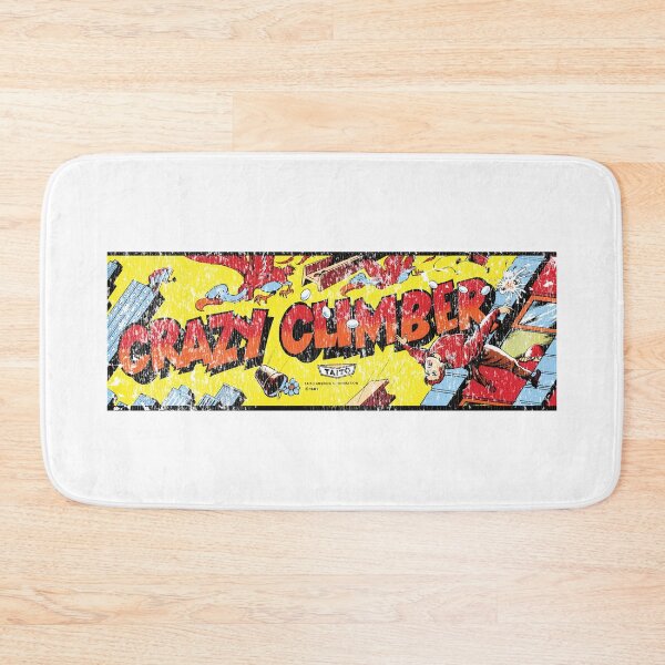 Item preview, Retro Crazy Climber Vintage Arcade Style Marquee Design Destressed designed and sold by TheRainFamily.