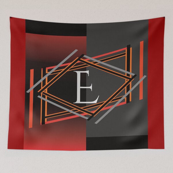 Item preview, Cool Initial Art Design E designed and sold by RGSMOOTHFINGER.