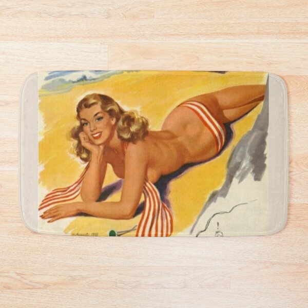 Item preview, Retro Beach Babe designed and sold by VintageManiac.