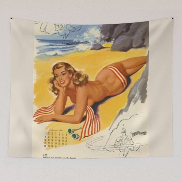 Item preview, Retro Beach Babe designed and sold by VintageManiac.
