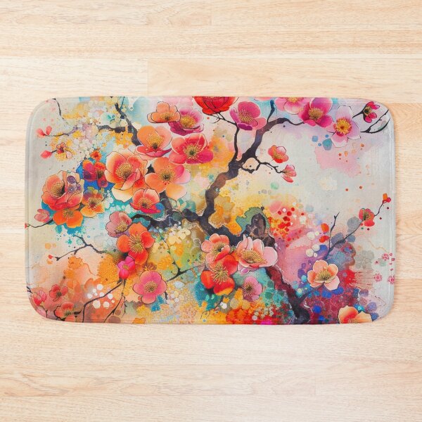 Item preview, Blossoming Dreams: Vibrant Cherry Blossom Art designed and sold by MiraLumeStudio.