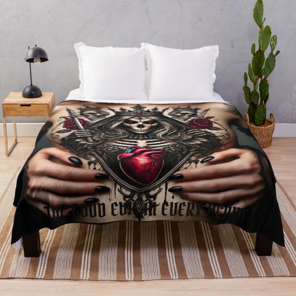 Item preview, Gothic Queen Dark Heart designed and sold by Voodoo Store Paranormal Collections.