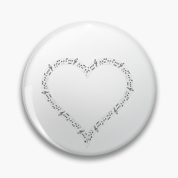 Item preview, music heart designed and sold by Marcosmart.