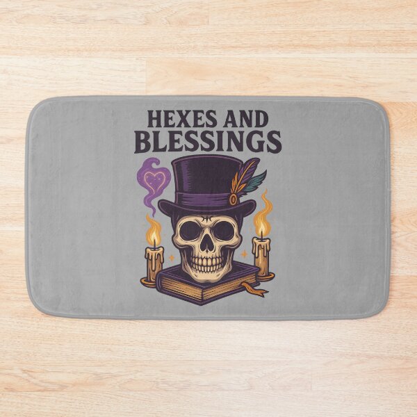 Item preview, Hexes and Blessings – Voodoo Skull & Top Hat Magic Design designed and sold by Rothnaric.
