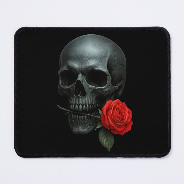 Item preview, Dark gothic Romance Skull designed and sold by Shoot-The-Moon.