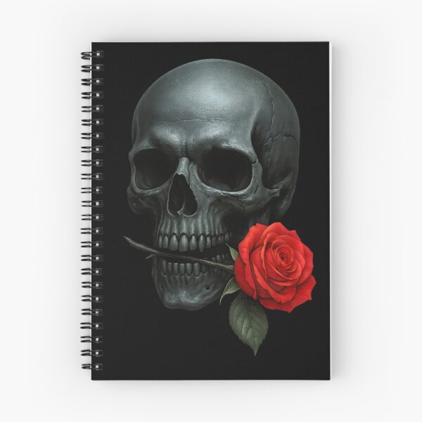 Item preview, Dark gothic Romance Skull designed and sold by Shoot-The-Moon.