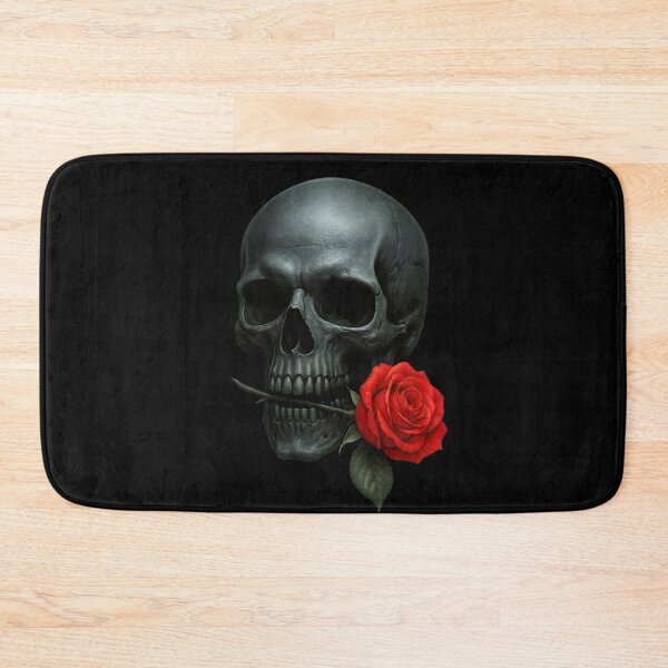 Item preview, Dark gothic Romance Skull designed and sold by Shoot-The-Moon.