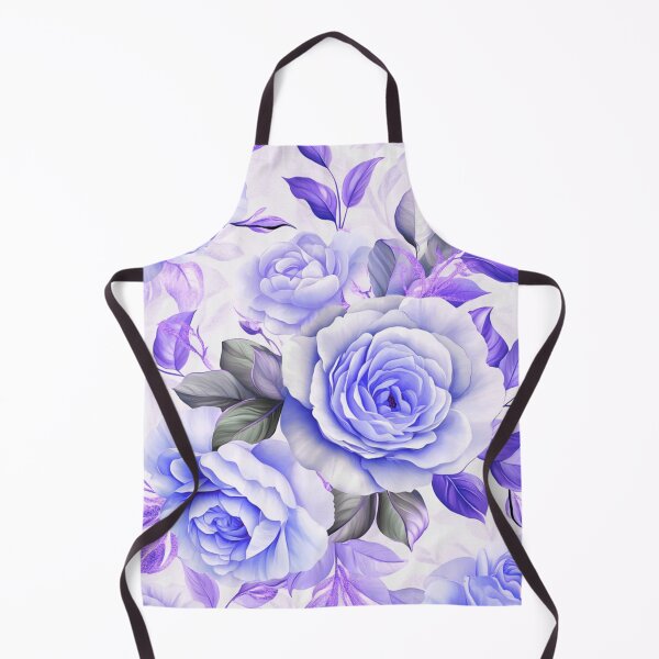 Item preview, Mystic Purple Rose Floral Pattern | Fantasy Watercolor Flowers Design designed and sold by Inkora-Art.