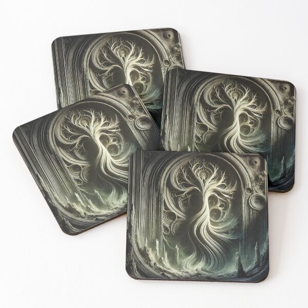 Item preview, “Yggdrasil – The World Tree | Ethereal Norse Cosmic Design” designed and sold by Umbra666.