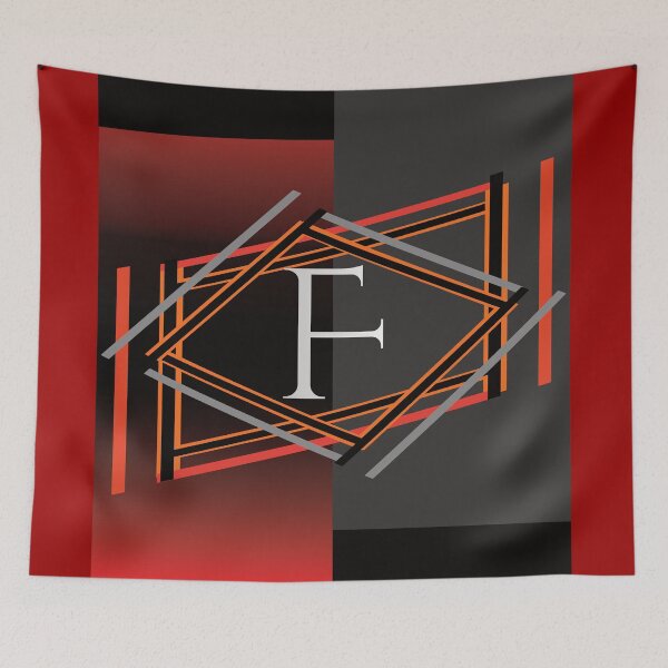 Item preview, Cool Initial Art Design F designed and sold by RGSMOOTHFINGER.
