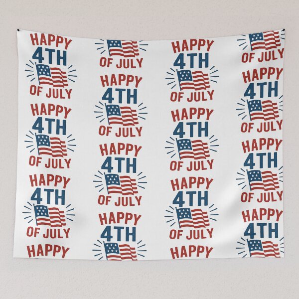 Item preview, HAPPY 4TH OF JULY designed and sold by el-meehdi.