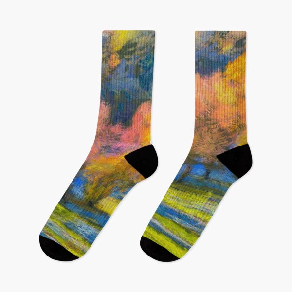 Item preview, Dartmoor Landscape Van Gogh Style designed and sold by Londonimages.