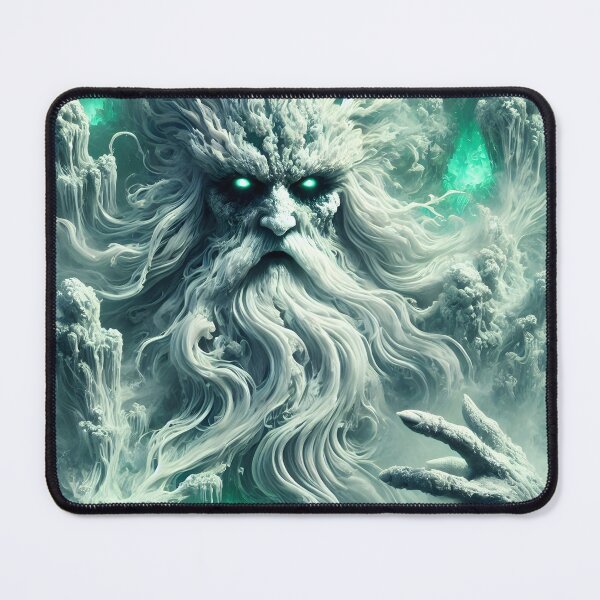 Item preview, "Búri – Primordial Norse God of Creation | Frostborn Mythic Fantasy Art" designed and sold by Umbra666.