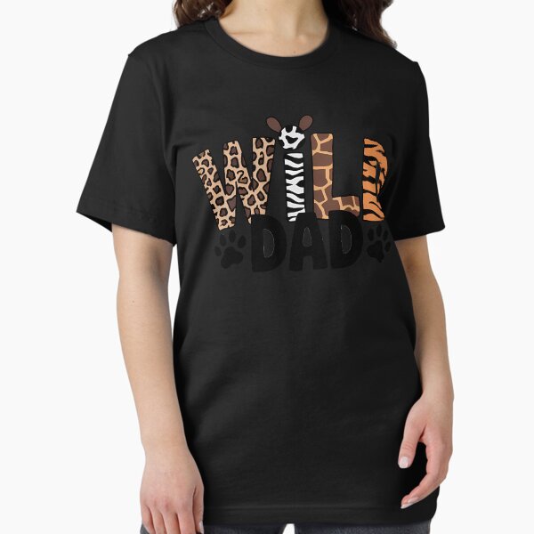 Item preview, Wild One Dad Birthday Jungle Safari Zoo Animal Print Match designed and sold by ModernHavenM.