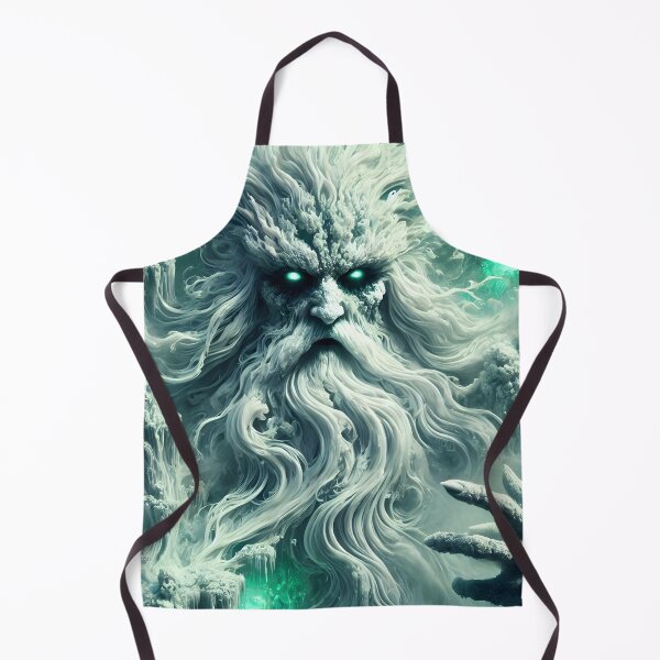 Item preview, "Búri – Primordial Norse God of Creation | Frostborn Mythic Fantasy Art" designed and sold by Umbra666.