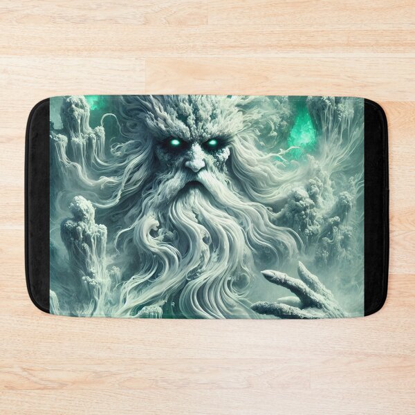 Item preview, "Búri – Primordial Norse God of Creation | Frostborn Mythic Fantasy Art" designed and sold by Umbra666.