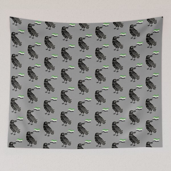 Item preview, Aro Pride Raven designed and sold by snippssss.