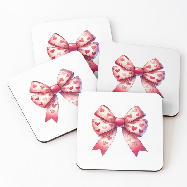Item preview, Cute Pink Coquette Bow, Valentines designed and sold by stylishdzign.