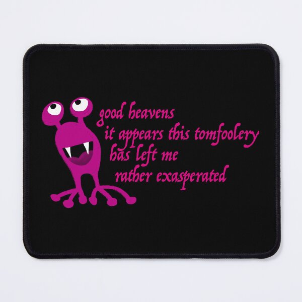 Item preview, funny pink monster - good heavens it appears this tomfoolery has left me rather exasperated designed and sold by kobyakov.