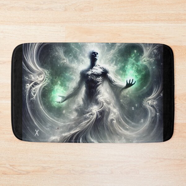 Item preview, "Vili – Shaper of Worlds | Norse Creator God in Ethereal Mist" designed and sold by Umbra666.