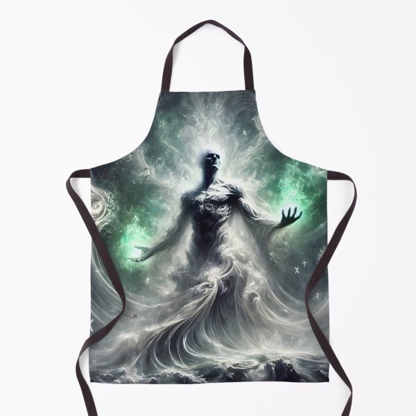 Item preview, "Vili – Shaper of Worlds | Norse Creator God in Ethereal Mist" designed and sold by Umbra666.