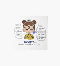 Anxiety Self-talk Art Board