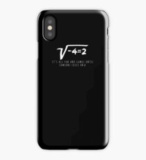 Fun and Games Loses an I Funny Mathematics Professor T-Shirt iPhone Case