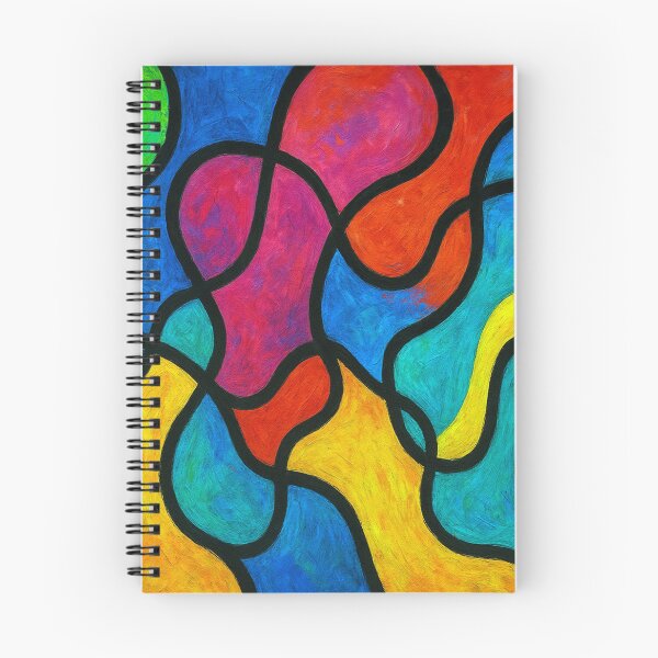 Item preview, Swirls of color in flowing shapes designed and sold by Sigtrix.