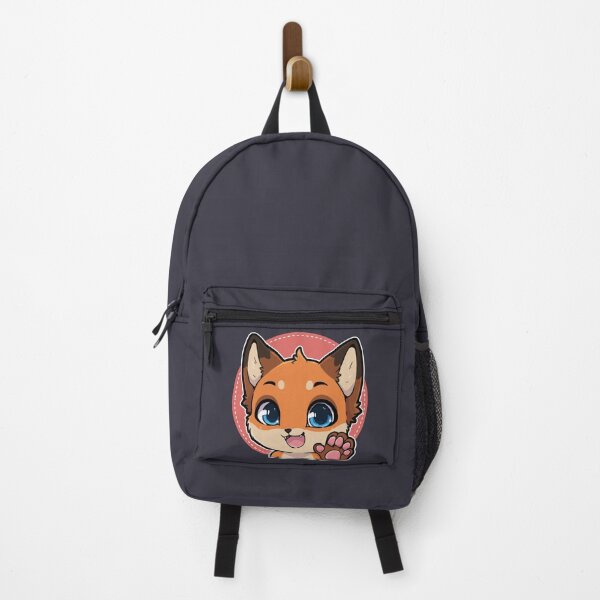 Item preview, Super Cute Chibi Fox Character with Adorable Expression designed and sold by Junasaji.