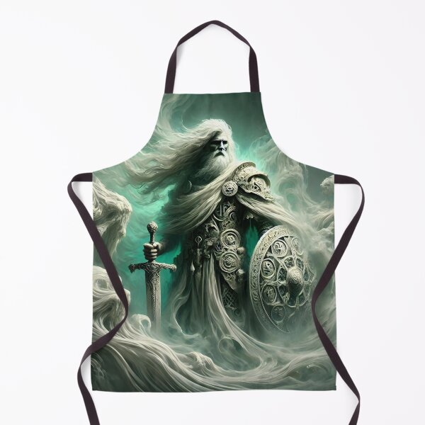 Item preview, "Hjalmar the Brave – Norse Hero of Honor and Tragedy | Ethereal Viking Spirit" designed and sold by Umbra666.