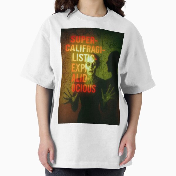 Vista previa del artículo con la obra «supercalifragilisticexpialidocious», diseñado y vendido por Lucian Lupescu.