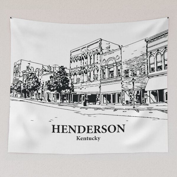 Item preview, Henderson - Kentucky designed and sold by Lakeric Cityscapes.