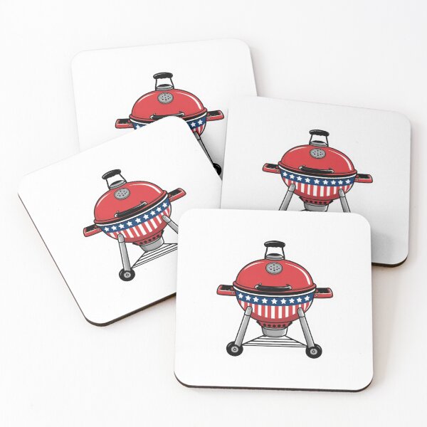 Item preview, Patriotic Kettle Charcoal Grill designed and sold by LewpyG.